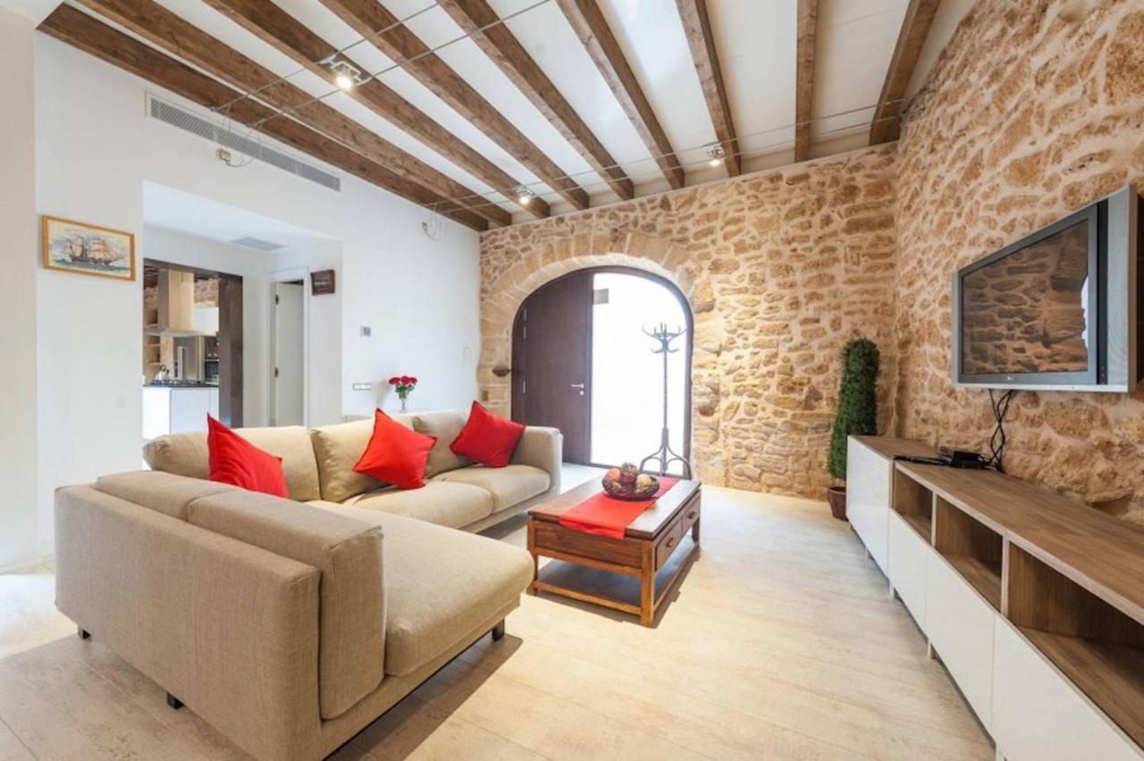 Casa Sa Pedra, en el centro histórico de Alcudia Alcúdia Exterior foto