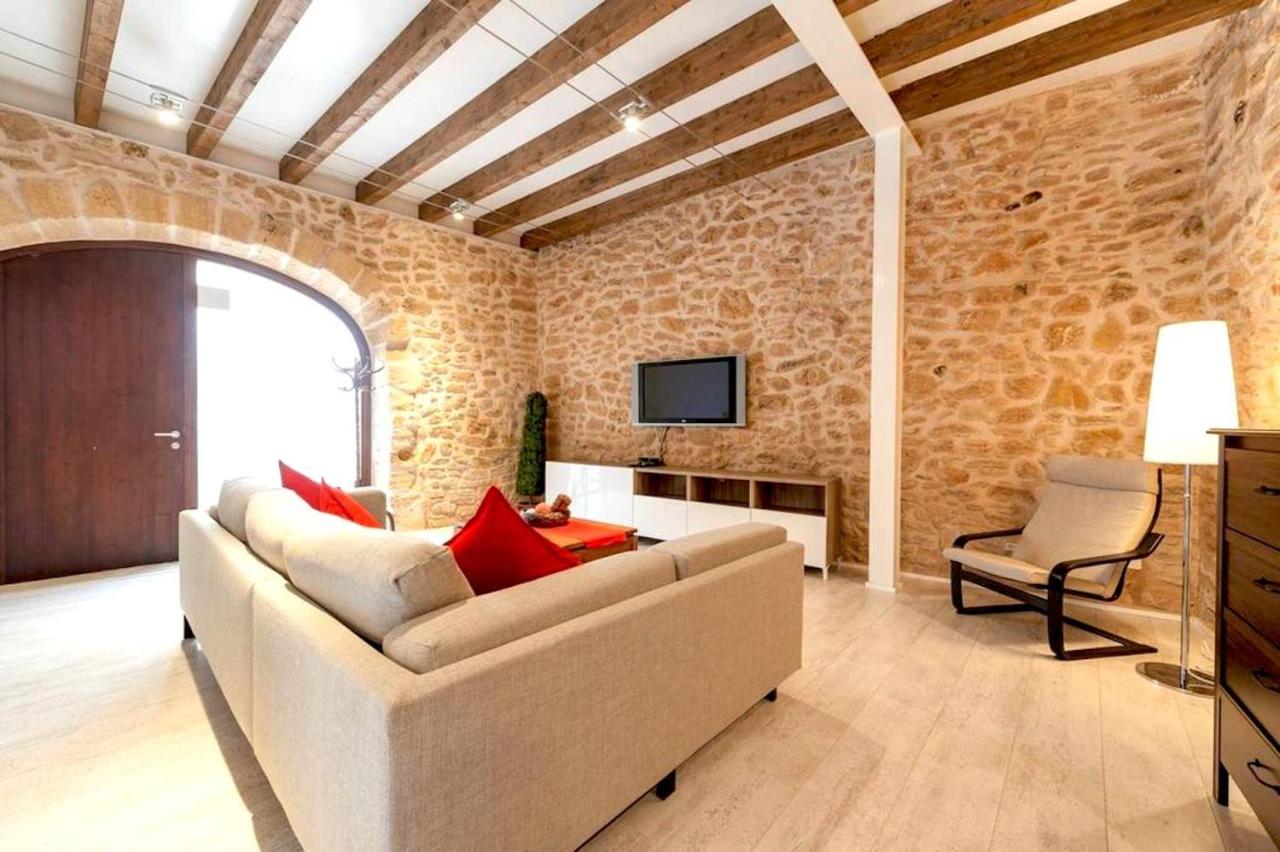 Casa Sa Pedra, en el centro histórico de Alcudia Alcúdia Exterior foto