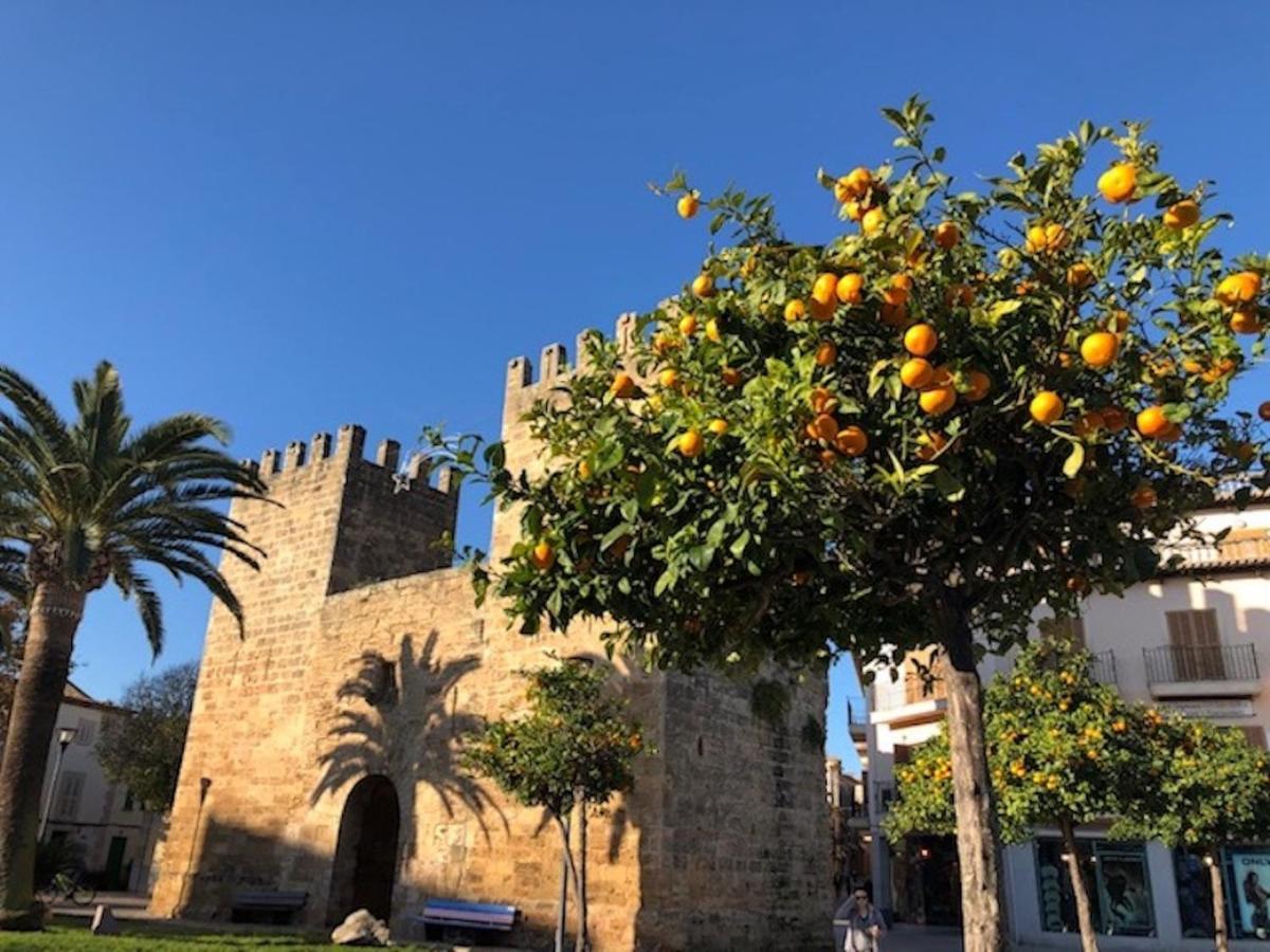 Casa Sa Pedra, en el centro histórico de Alcudia Alcúdia Exterior foto